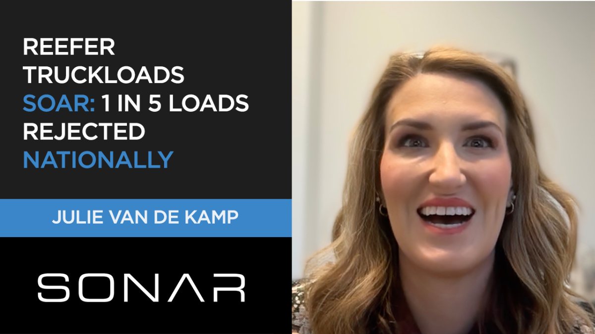 Reefer Truckload Rejections Soar: 1 in 5 Loads Rejected Nationally