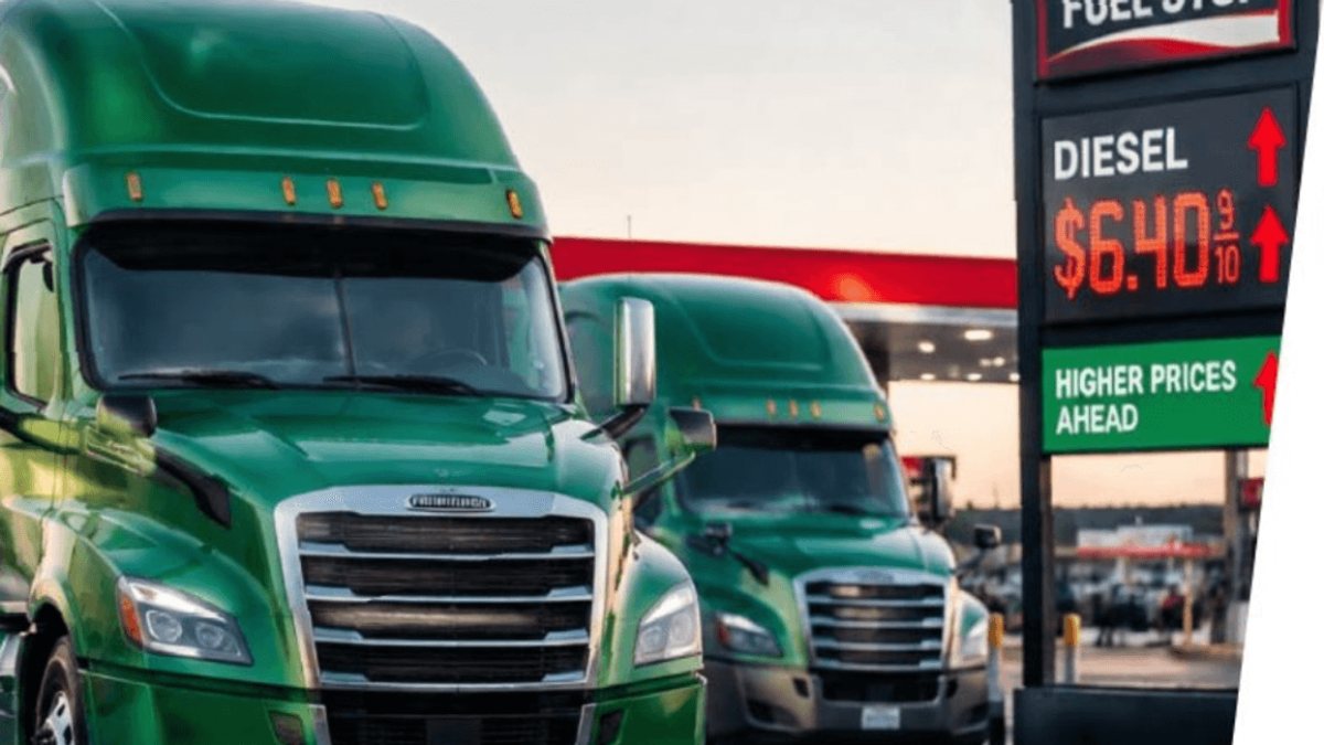 Spiraling diesel prices drive deep financial consequences for fleets with older trucks