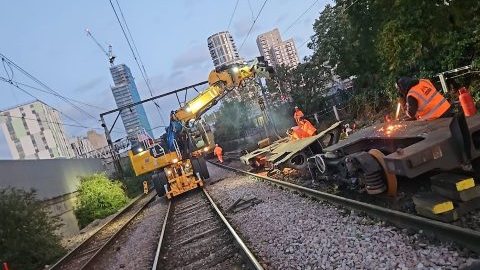 East London extended disruption after Barking derailment