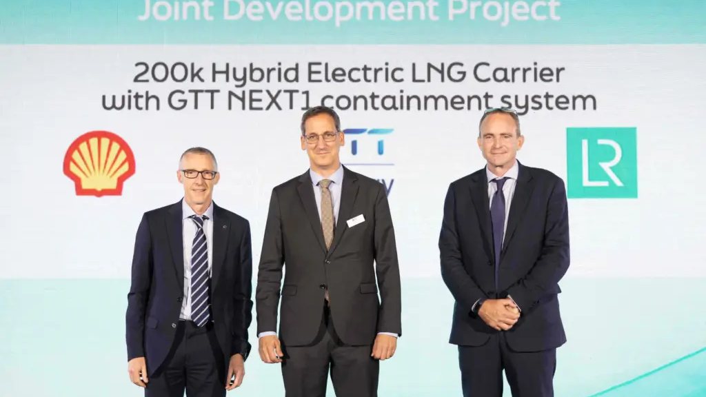 Hybrid propulsion explored for large LNG carriers