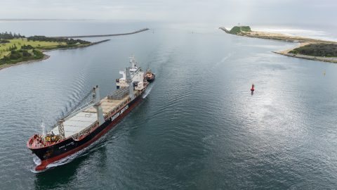 Newcastle gains trans-Tasman breakbulk link