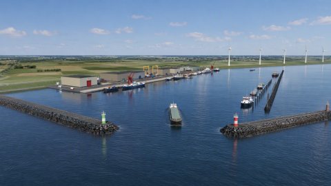 Flevoland greenlights maritime service port at Urk