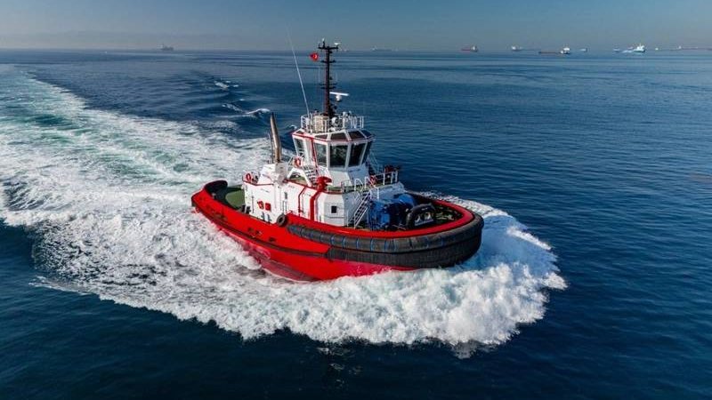 Sanmar Shipyards Delivers New Escort Tug to Med Tugs