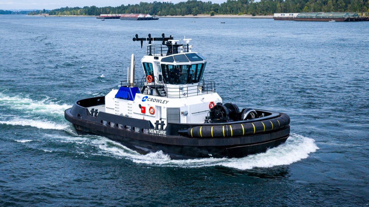 Crowley Accepts Delivery of Tug to Support Los Angeles & Long Beach Harbor