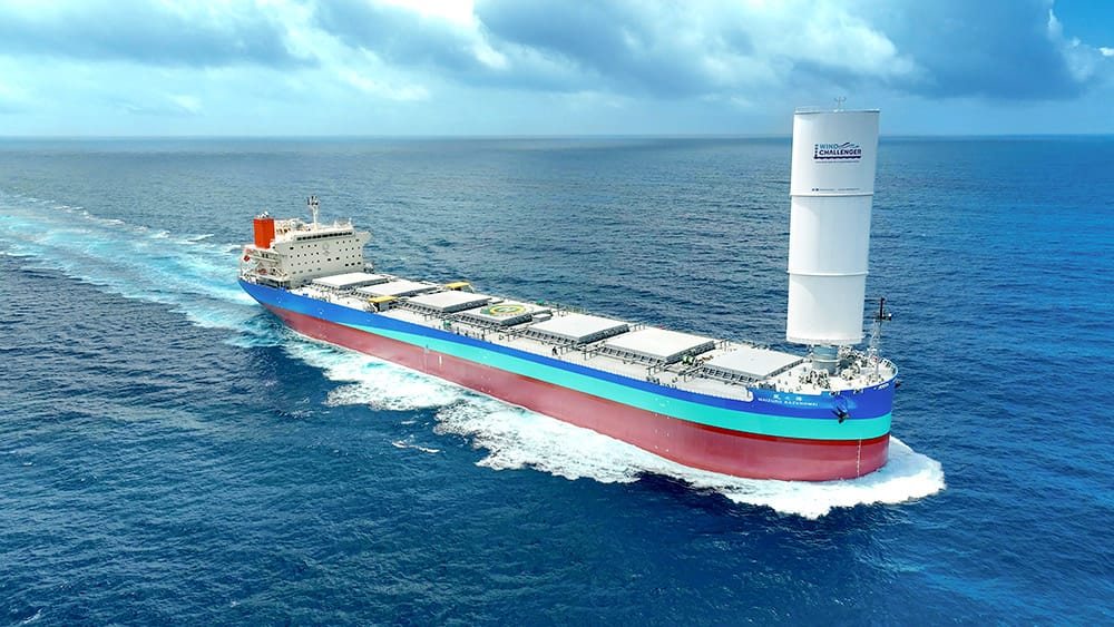 Japan Gets its First Coal Carrier Equipped with WAPS