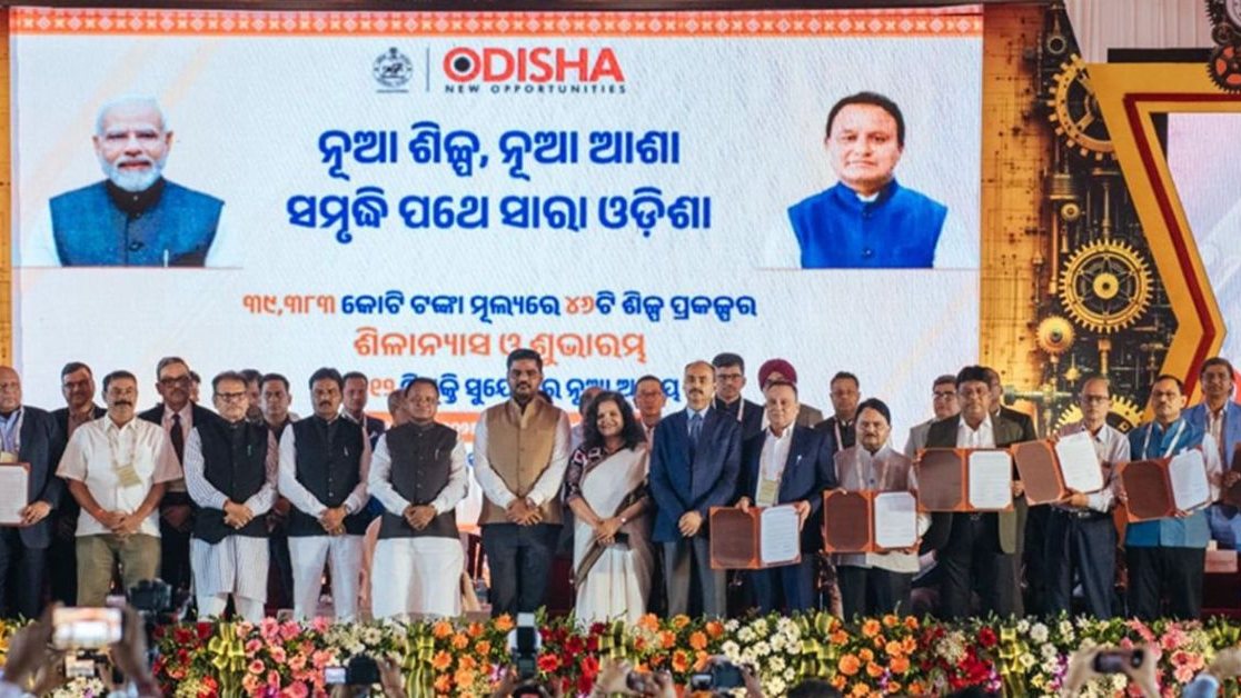 Odisha Industrial Projects Worth ₹39,383 Crore Advance at Kalinganagar