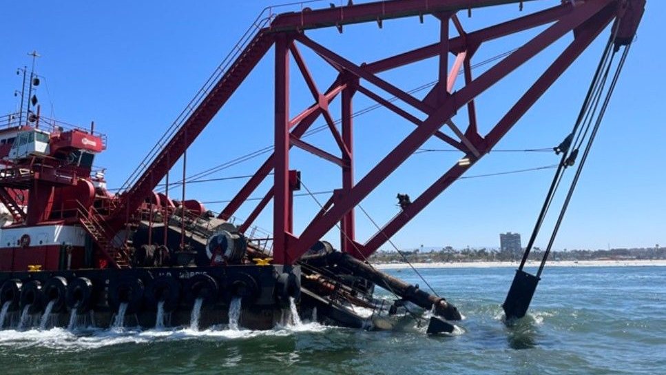 Oceanside Harbor dredging wraps up