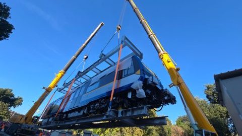 Hitachi delivers first of 22 trains for Napoli for Line 6