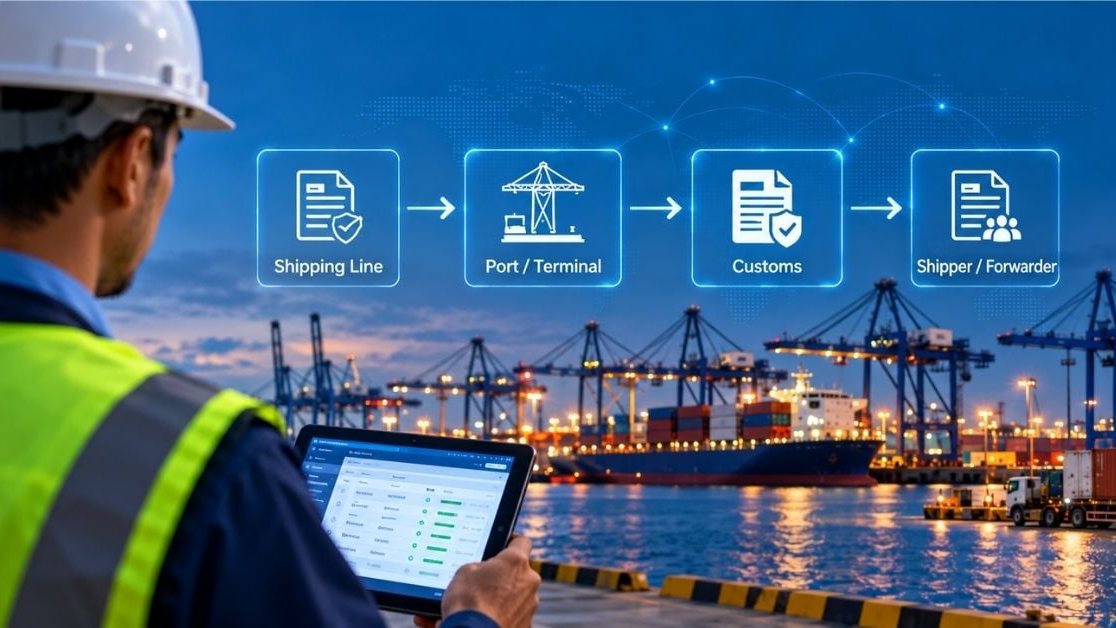 Why Port Cargo Clearance Gets Delayed By Paperwork, Not Cranes & How to Fix It