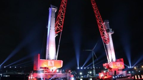 Katoen Natie inaugurates Gottwald MHC pair in Antwerp