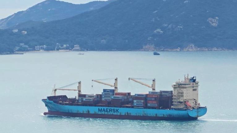First Maersk Containership Arrives in India for Scheduled Maintenance