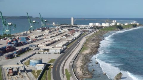 Port of Guam restores all STS cranes following high-wind incident