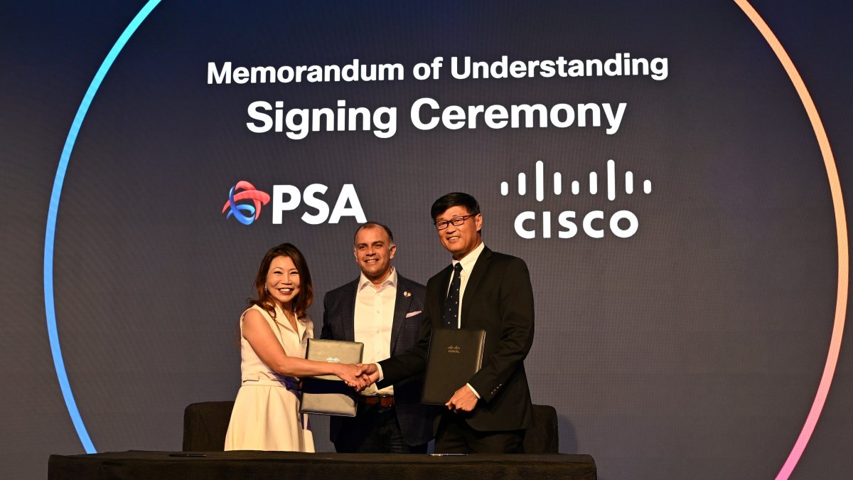 Cisco and PSA Singapore Collaborate on Tuas Port with AI-Driven Operations