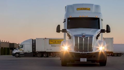 Strong intermodal growth for JB Hunt