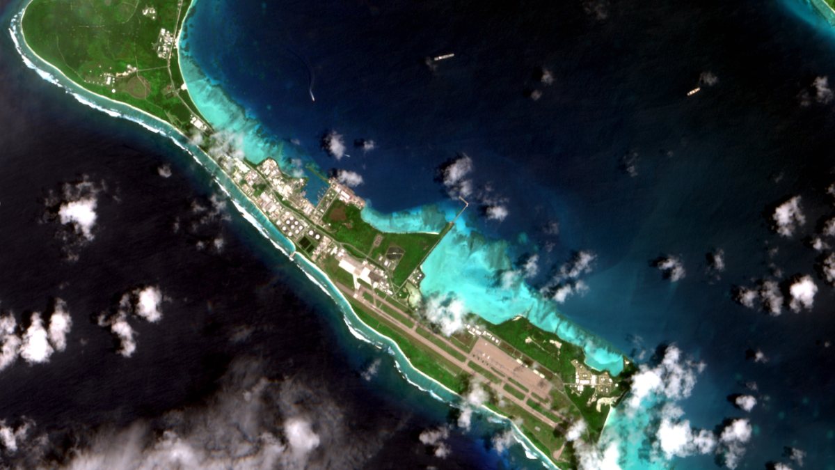 Amidst Tensions With Iran, Diego Garcia Fills Up With Support Aircraft
