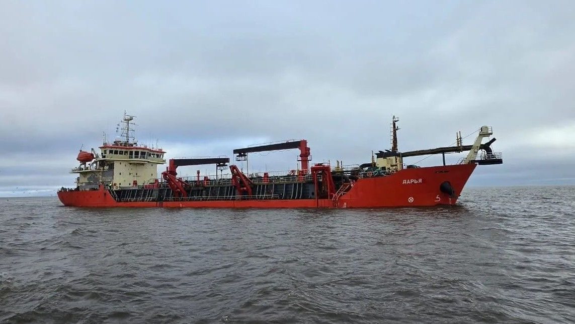 TSHD Darya completes 2026 maintenance dredging at Sabetta