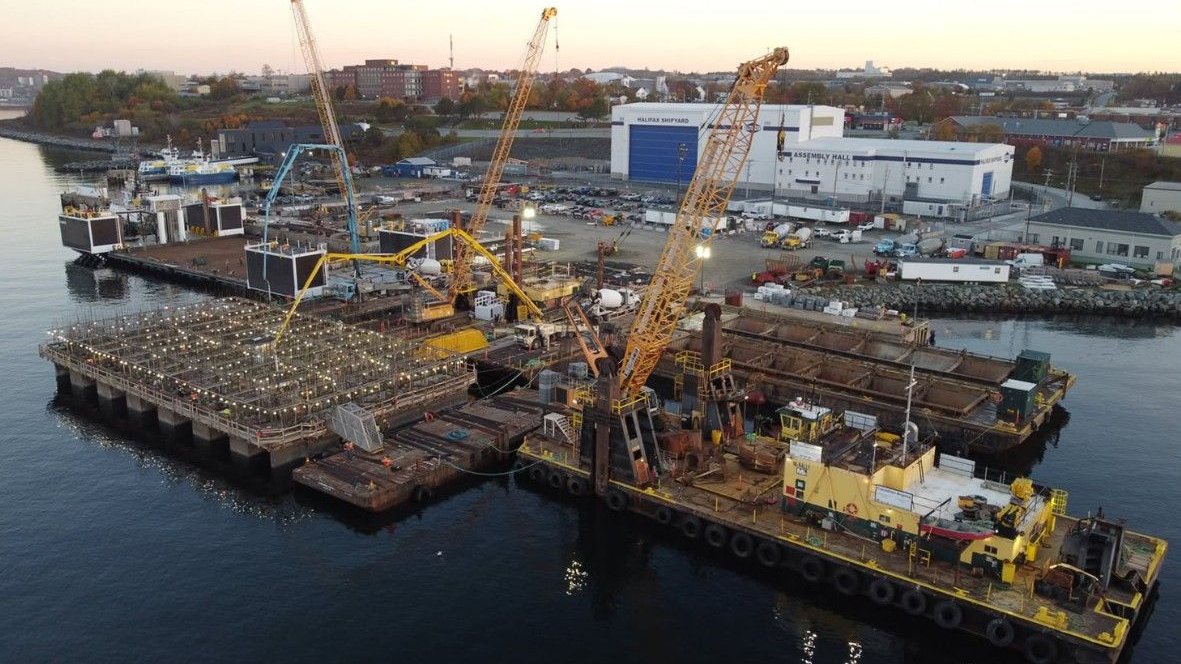 Weeks Marine: Major milestone takes shape in Nova Scotia