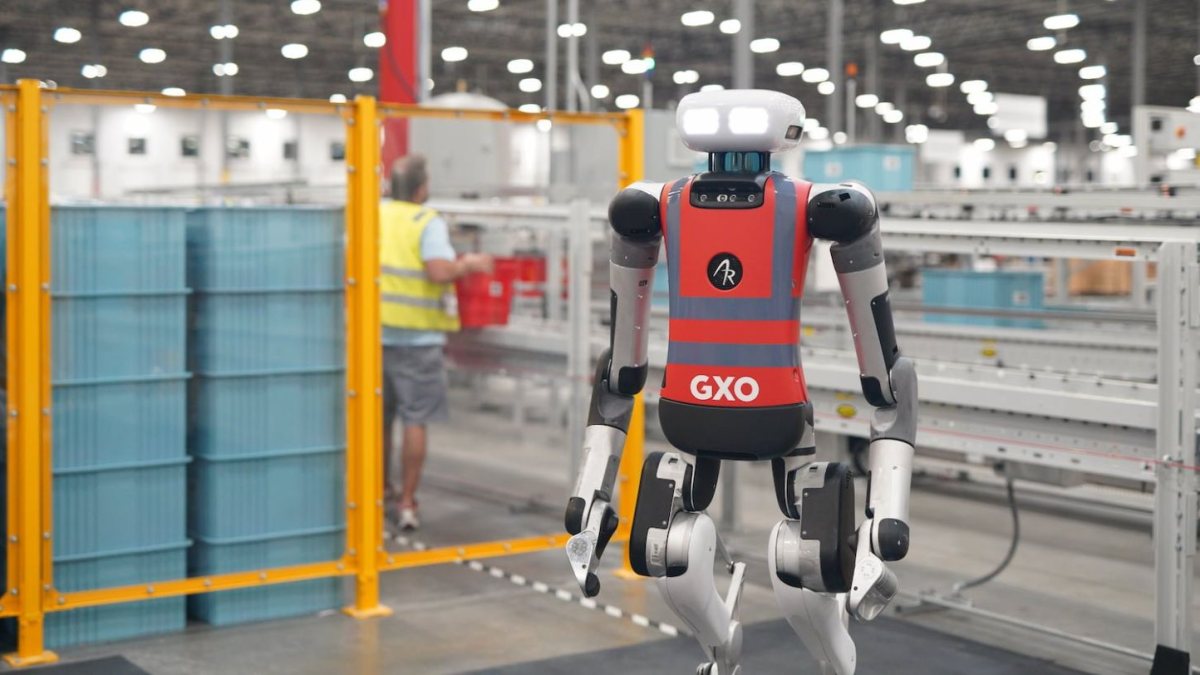 Humanoid robot deployment expands to two more GXO warehouses