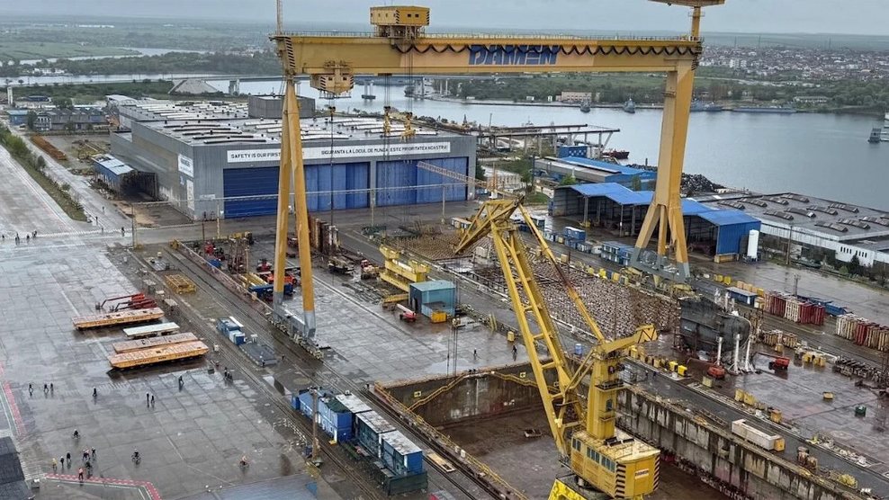 Rheinmetall Says Mangalia Will Become a Dual-Use Shipyard with MSC