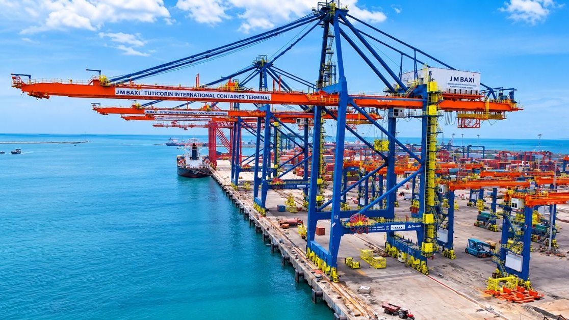 VOC Port’s Tuticorin International Container Terminal Declared a “Green Terminal” After Full Equipment Electrification