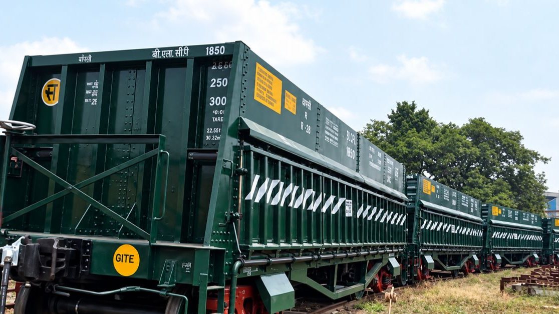 CONCOR BLSS Wagon Order Awards ₹485.93 Crore Contract to Braithwaite