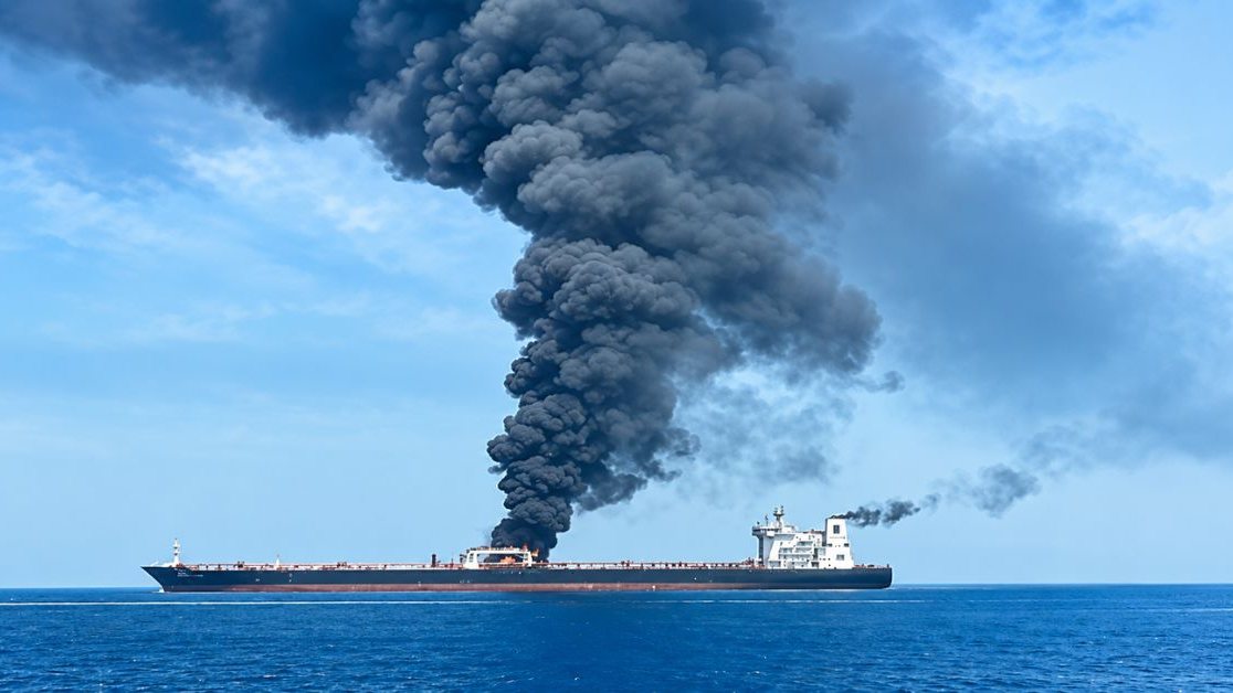 Hormuz Tanker Attack: 27 Indian Seafarers Safe After Fire on Louise 1