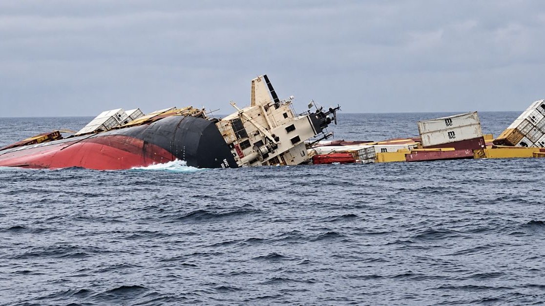 Antarvedi Vessel Grounding Reported as Cyclone Arnab Damages Andhra Coast