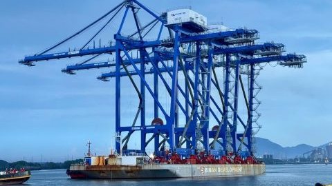 Mitsui E&S STS crane deliveries build up at Vietnam’s Phuoc An Port