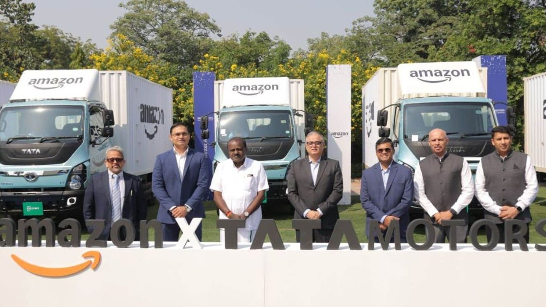 Amazon Electric Trucks Plan Targets 3,000 Vehicles Across India