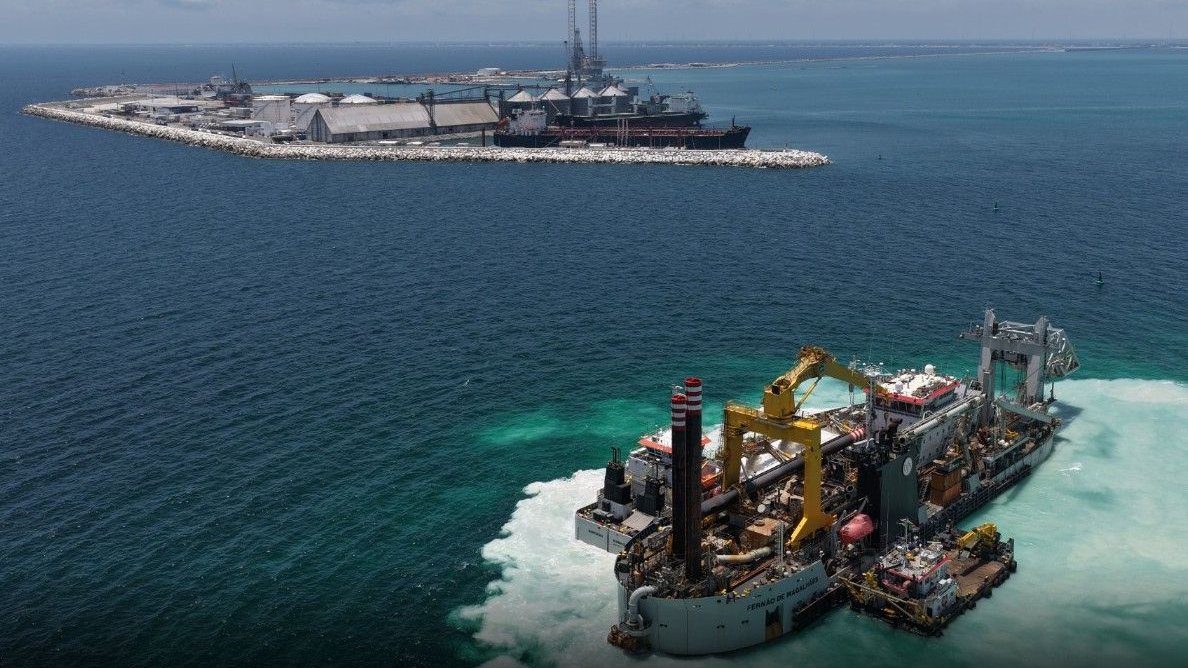 BREAKING NEWS: Jan De Nul’s Fernando de Magallanes arrives in Progreso