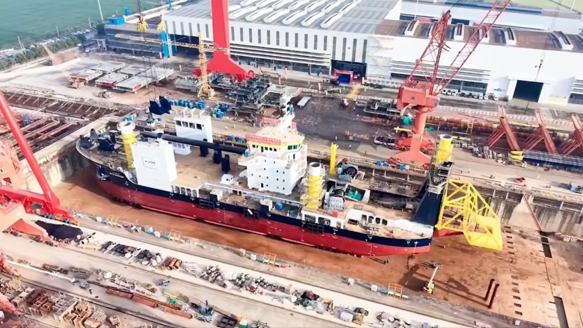 PHOTO OF THE DAY: NMDC Group's new dredger Abu Al Bakhoush