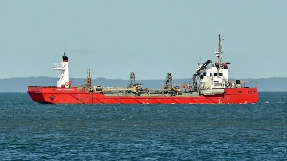 TSHD Port Frederick gears up for Ross River dredging