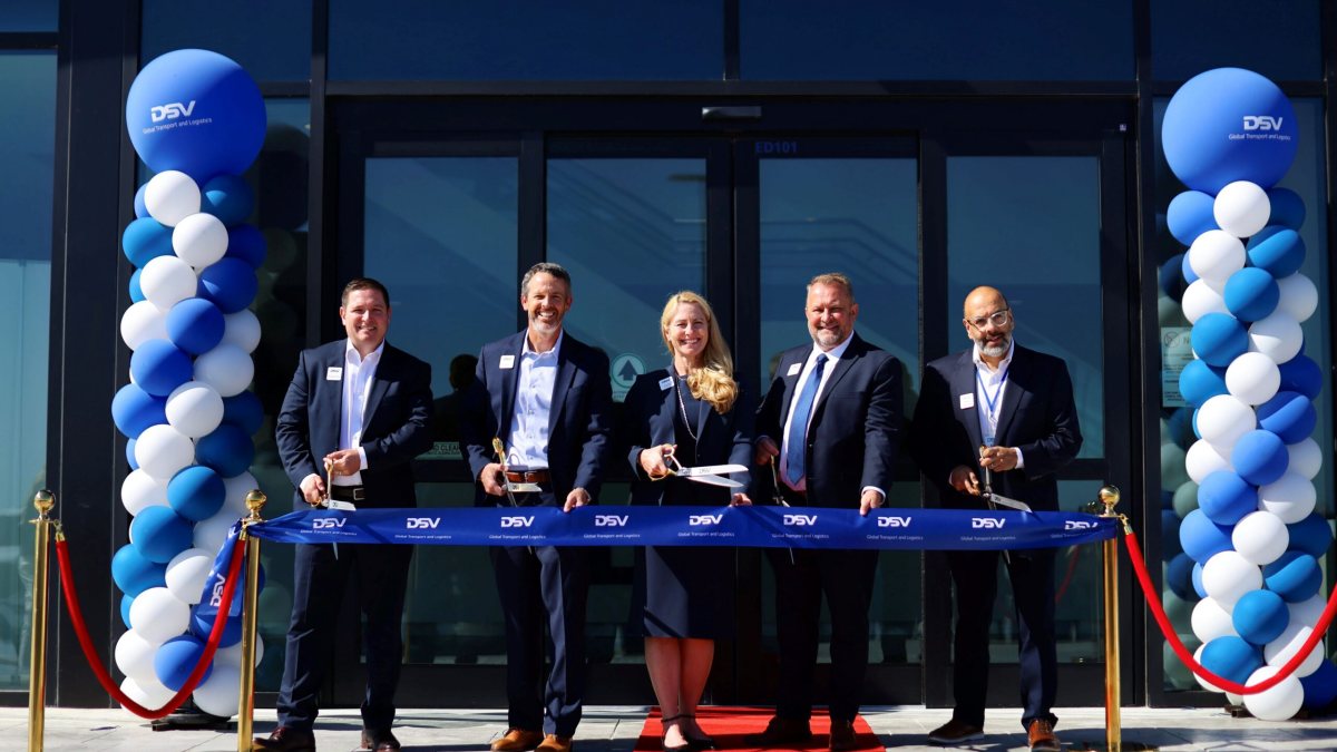 DSV opens 853,000ft² cross-border logistics facility in Texas