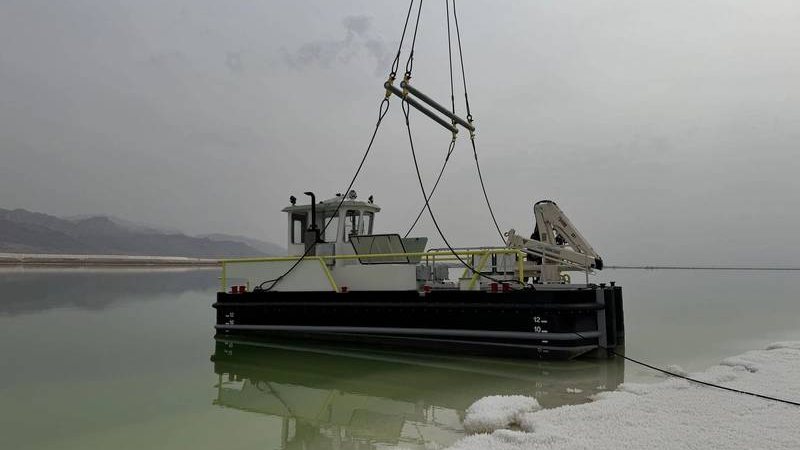 Built for the Dead Sea: Purpose-Built Workboat for Extreme Ops