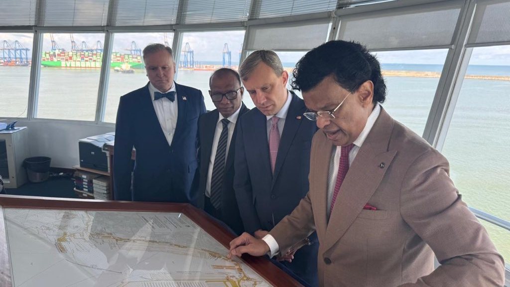 As CM Ports Exits Colombo Project, US Invests $17M in Port's Digitalization