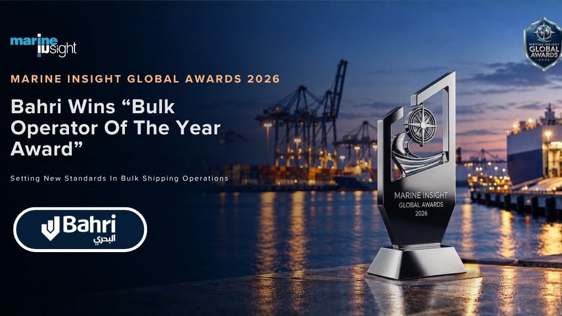 Bahri Dry Bulk Named Bulk Operator Of The Year At Marine Insight Global Awards 2026