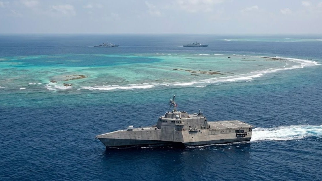US Rejects China’s Trespassing Claim As Philippine Military Backs USS Charleston Passage