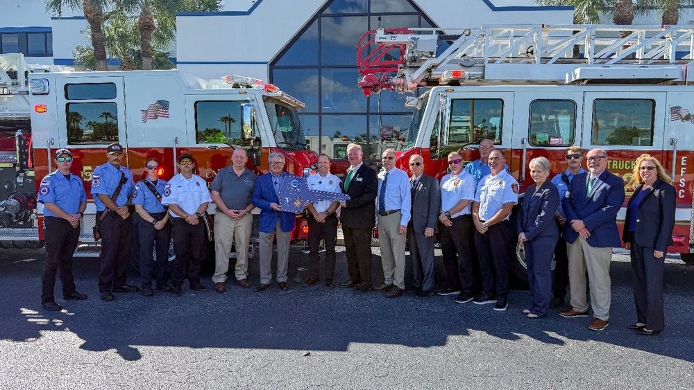 Canaveral Port Authority Donates Firefighting Equipment