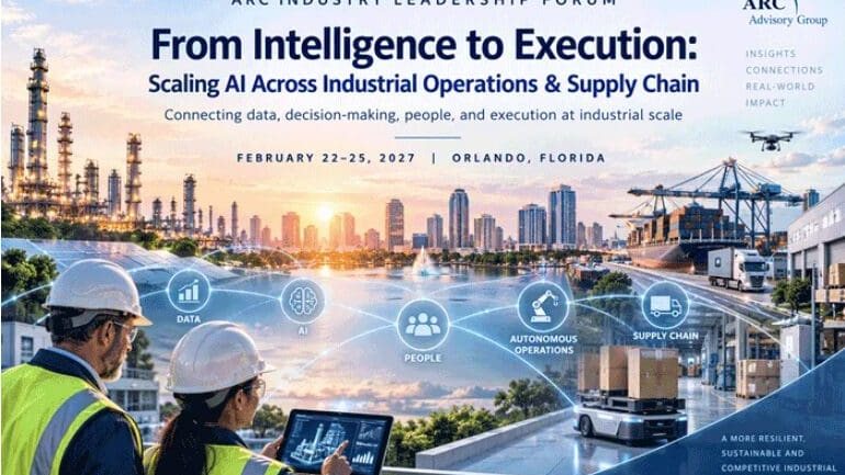 From Intelligence to Execution: Join Us at the 2027 ARC Industry Leadership Forum