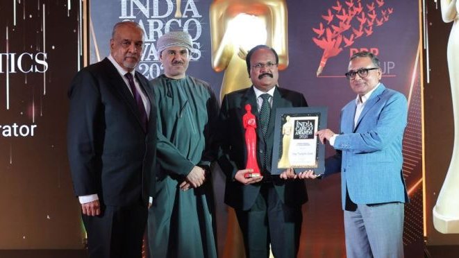 Shreeji Translogistics wins Bonded Trucking Operator award