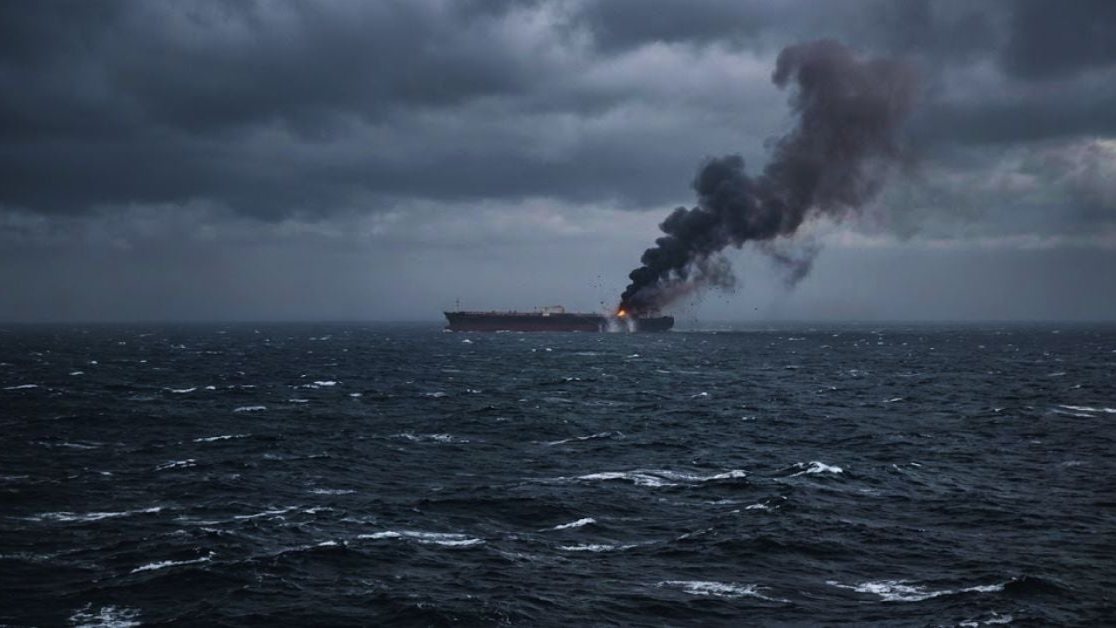 Oil Tanker With 21 Indian Seafarers Struck By Unknown Projectile In Strait Of Hormuz