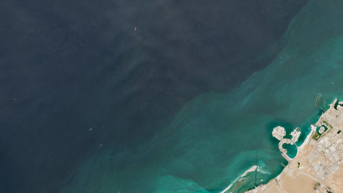 Oil Spill Off UAE Widens, Satellite Images Show, Prompting More Beach Closures 