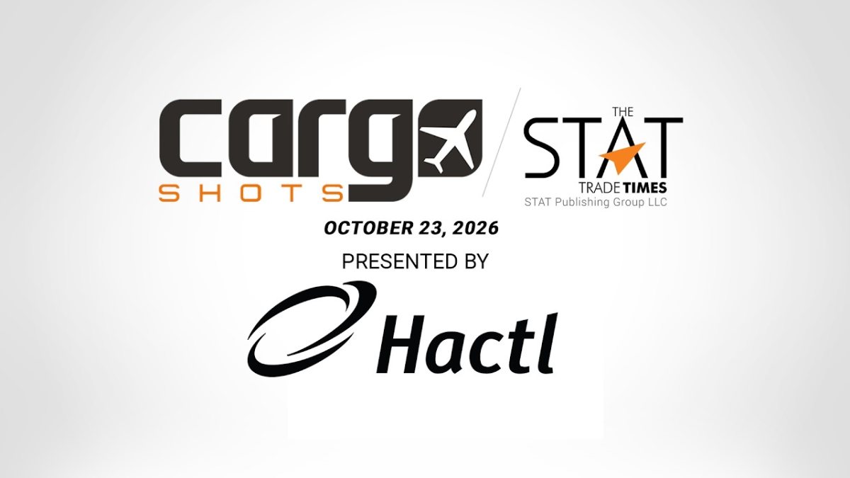 Cargo Shots by The STAT Trade Times presented by HACTL - 23 October 2026