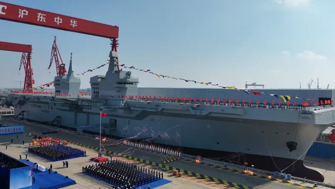 China Achieves First Drone Takeoff And Landing Aboard An Amphibious Assault Ship