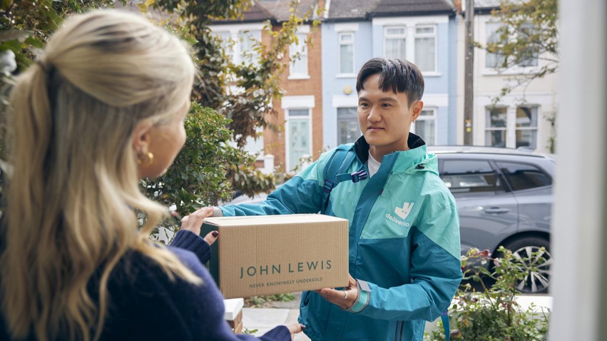 Deliveroo and Uber Eats expand John Lewis’ rapid delivery reach