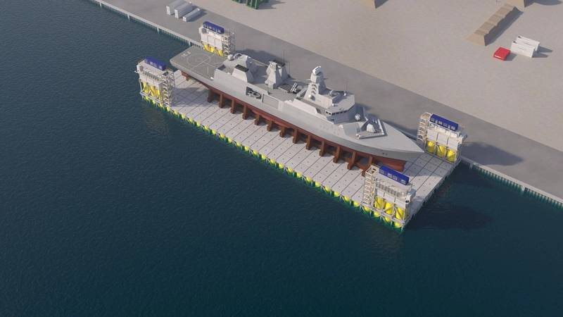 Mammoet, Port of Argentia Plan Floating Dry Dock, Marine Repair Facility