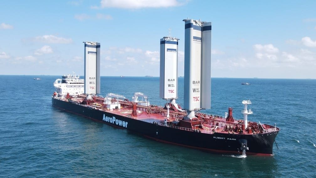 Union Maritime Upgrades Fleet with Wind-Assisted Aframax Product Tanker