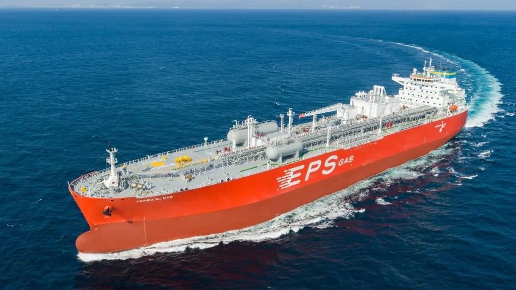 EPS Enhances Fleet with World’s First Ammonia Dual-Fuel VLAC
