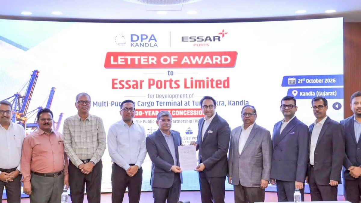 Essar secures LoA for Tuna Tekra terminal in Gujarat