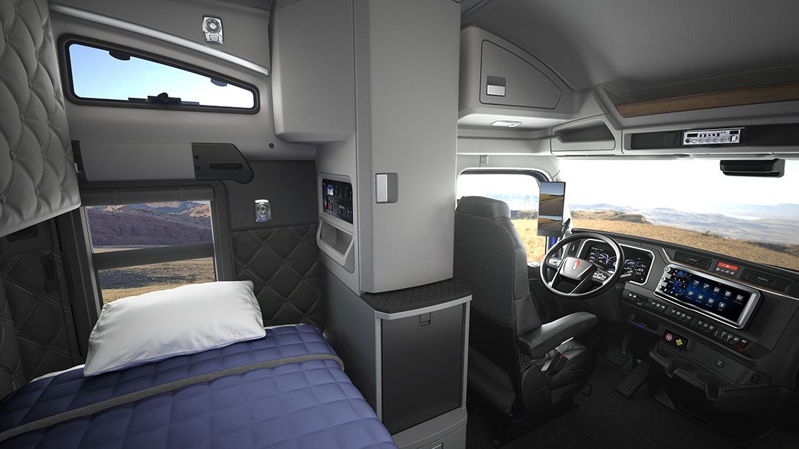 Kenworth debuts 2 interior color schemes, cab amenities